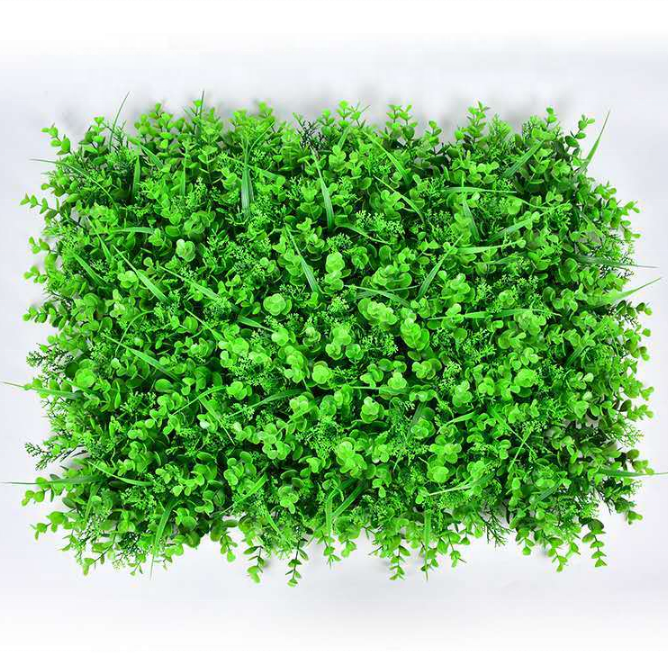 Artificial Lawn Artificial Plant Wall Landscape Decoration Plastic False Green Plant Indoor Background Wall AG019 Grass Support