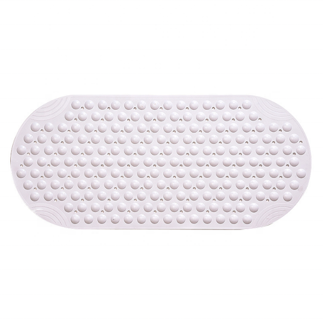 Non Slip Bath Mat Anti Mould Shower Mats Rubber Bathroom Bathtub Mat Non Slip With Suction Cups