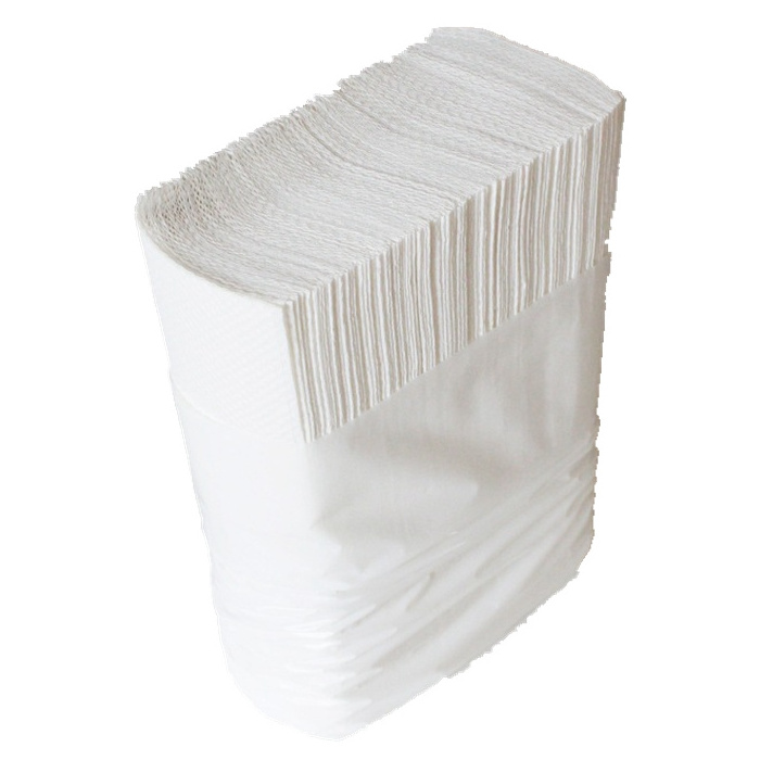 Case of 12 Packs 200 Towels per Pack White Multifold Paper Towel