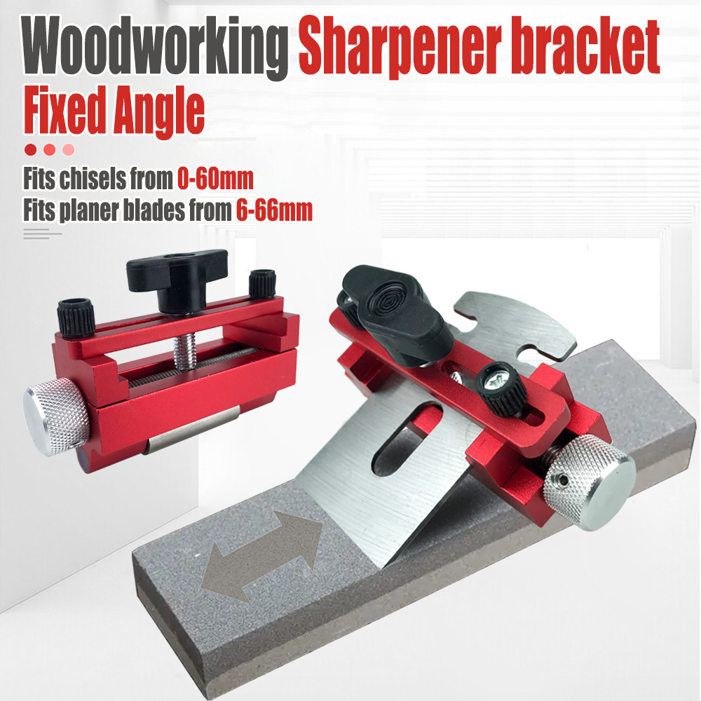 Angle Fixed Honing Guide Jig For Chisel Edge Sharpening For Chisels Planer Blades Flat Chisel Tools Sharpening Guide Kit