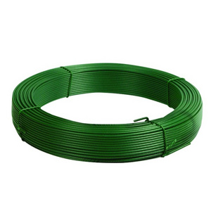 Hot selling colored wire pvc coated 3.2mm pvc coated iron wire binding wire