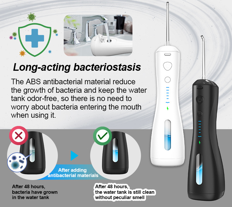 Best Cordless Safe Mini Oral Portable Irrigator Dental manual Water Flosser For Teeth Cleaning Electric Toothbrush