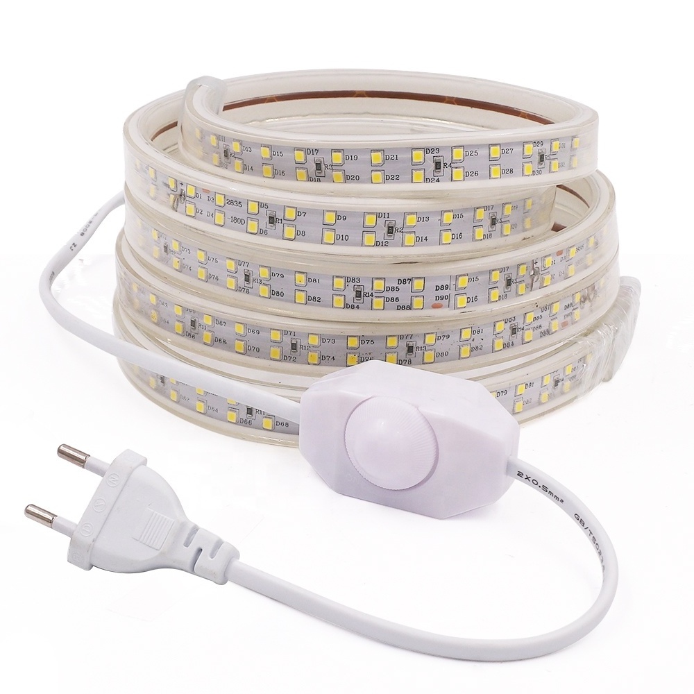 110v  snake lights led strip smd2835 cri>90 effects high brightness ld lights ip68 waterproof led strip