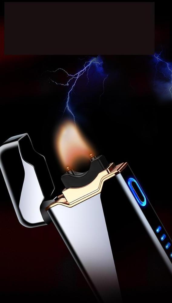 New usb lighter cigar and cigarette both lighter unique arc lighter electric