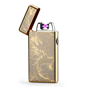 JL-609 New style double arc lighter USB electric lighter New fashion