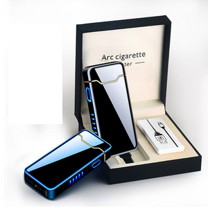 New usb lighter cigar and cigarette both lighter unique arc lighter electric