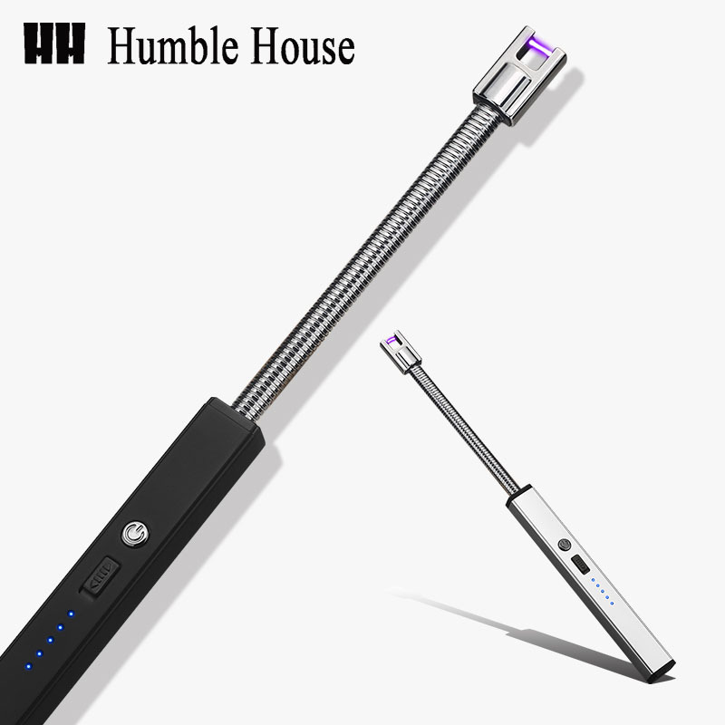 360 degree arc Lighter Long stick electric lighter Candle&BBQ Lighter Flameless Windproof Lighter HL875