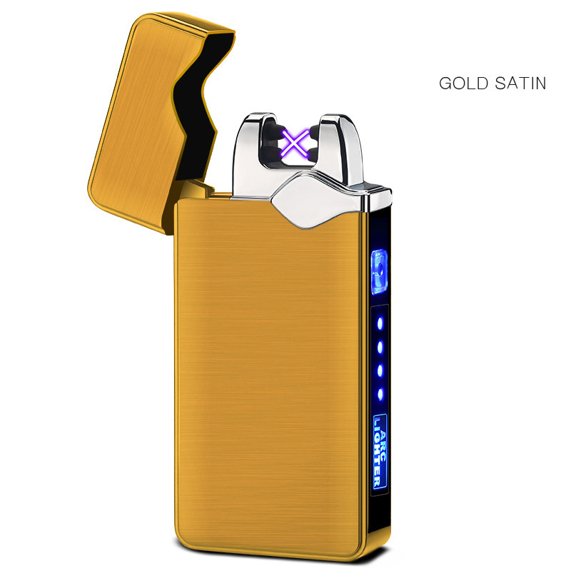 JL 315 Pulse Double Arc Plasma Lighter Electric Flameless Rechargeable Plasma USB Double Arc Lighter