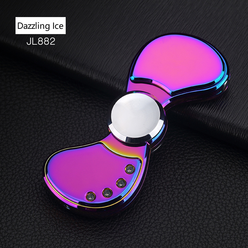 JL-882 Finger spinner  high quality markert welcomed USB Electric lighter unique lighter