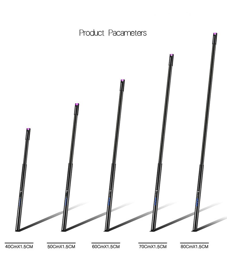 JL871-7 70CM hot sell long metal Plasma Electronic USB Chargeable Outdoor Lighter for camping,bbq,kitchen,candle