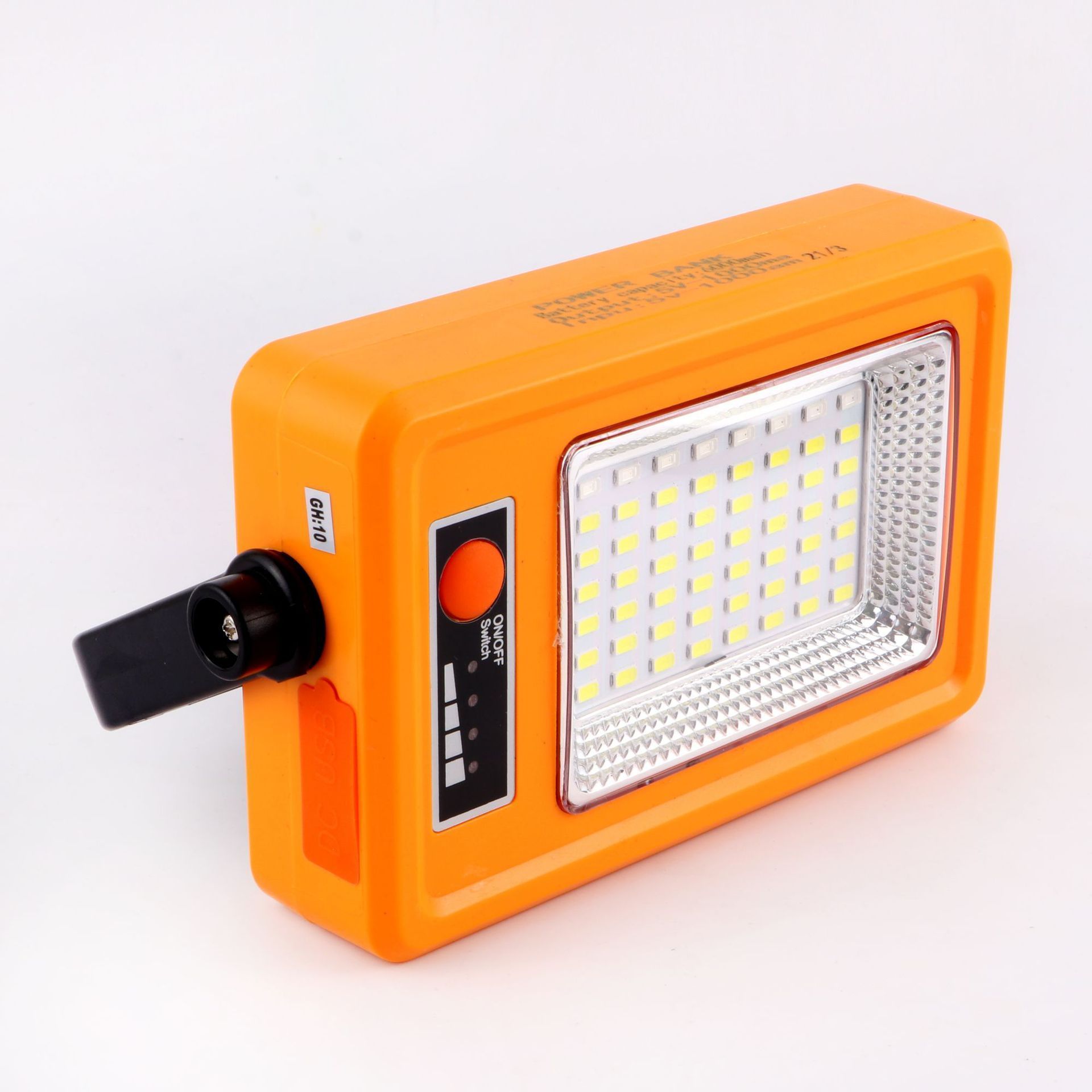 56 LED Portable Spotlight 12000mAh Lithium Battery Waterproof Outdoor Operate work light 50W solar led rechargeable floodlight