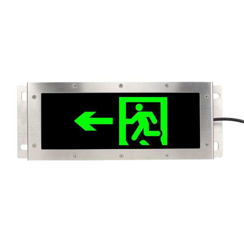 HONGMAO Factory Low Price Battery Operated IP65 tunnel led exit sign wall mounted file emergency light