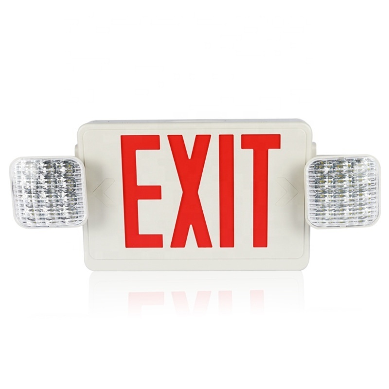 High quality battery powered led american market popular sell rechargeable emergency exit lamp