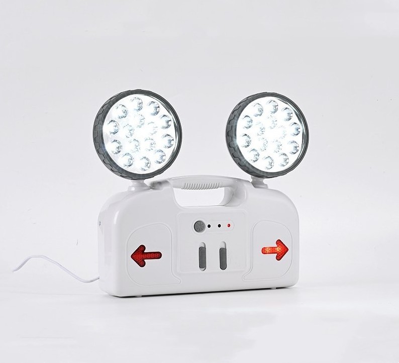 3hrs emergency time 2 * 5 W light emergency 10watt rechargeable lights portable emergency with 3.7V lithium battery