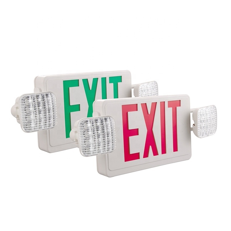 High quality battery powered led american market popular sell rechargeable emergency exit lamp