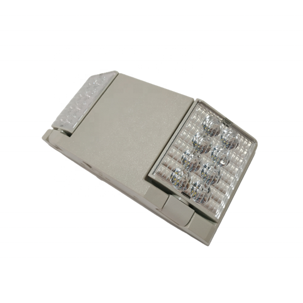 CE ROHS 5 years warranty 3.2W LED Battery Backup Twin Spot emergency lights for hospital office fire emergency lighting