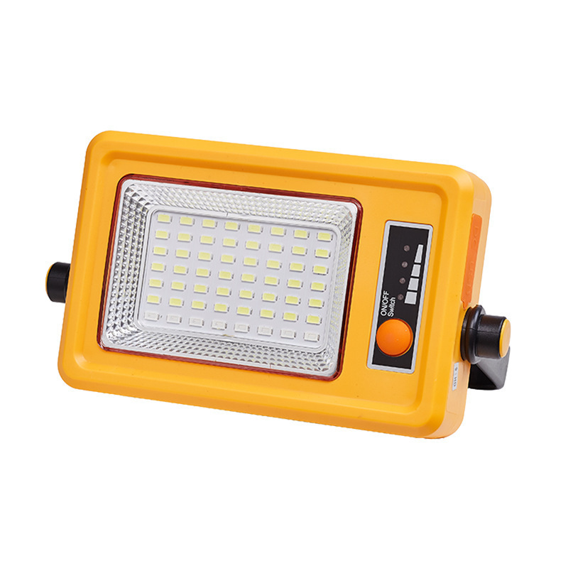 56 LED Portable Spotlight 12000mAh Lithium Battery Waterproof Outdoor Operate work light 50W solar led rechargeable floodlight