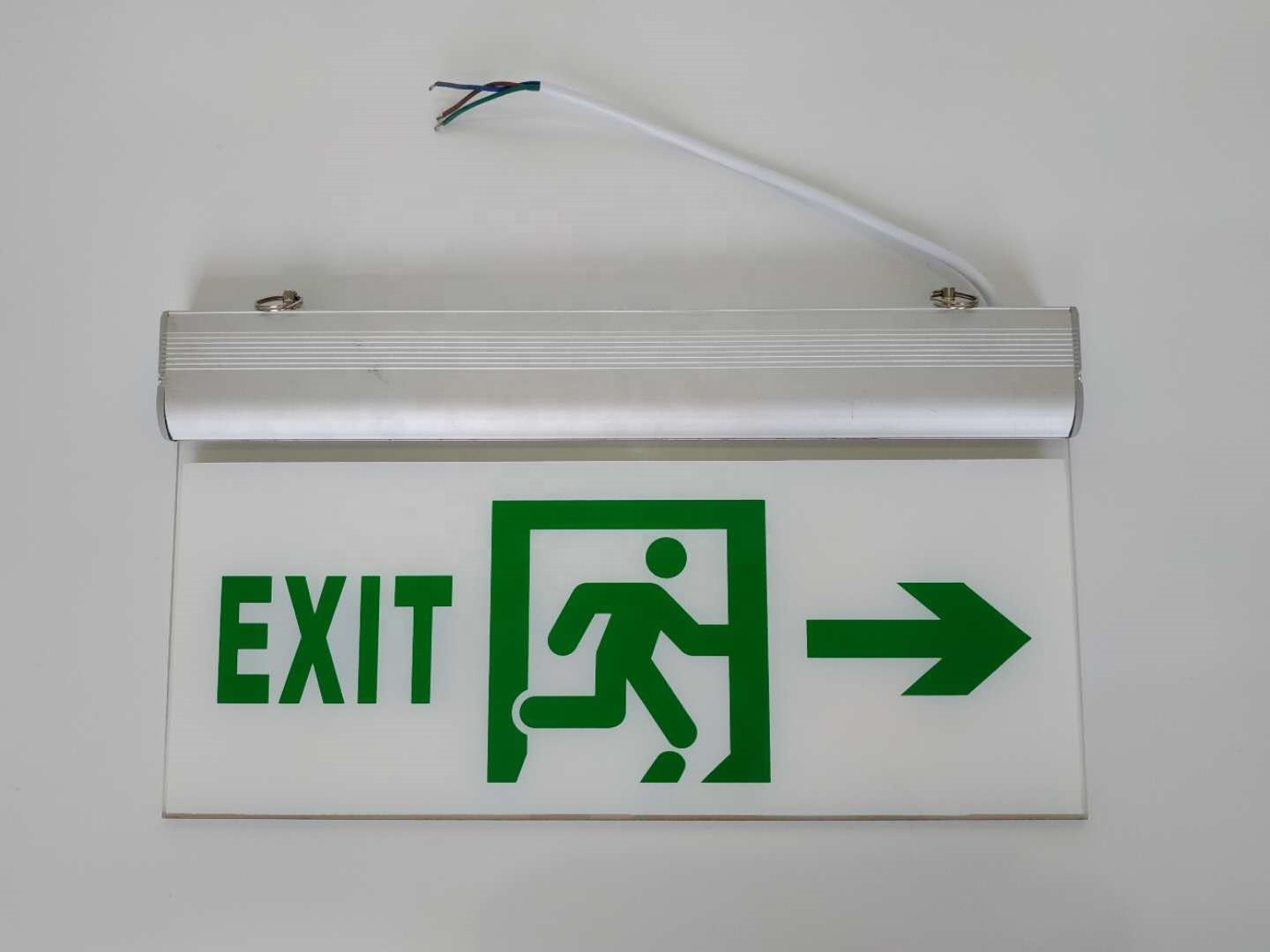 HONGMAO North American standard rechargeable Emergency Exit Lights LED fire safety exit signs emergency light