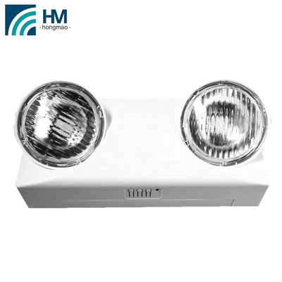 high lumen 220V twin spot wall mounted fire safety led emergency rechargeable light