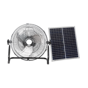 OEM ODM Indoor outdoor 10 inch 12V DC standing electric powered auto fan energy portable rechargeable solar fan for greenhouse