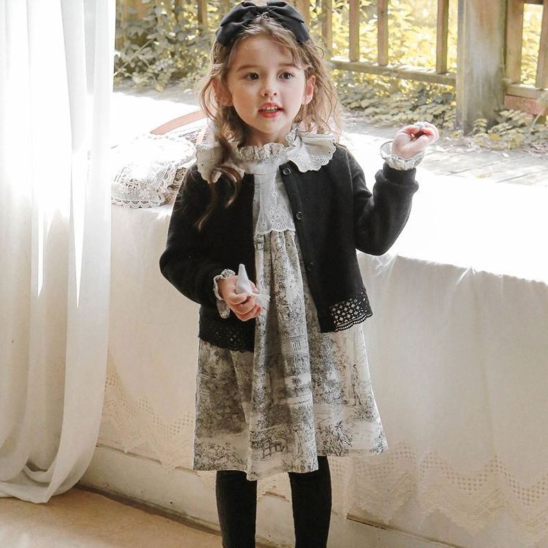 Boutique High Quality Autumn Spring Baby Infant Toddler Sweater Soft Knitted Baby Cardigan for Christmas