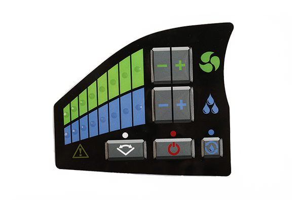 High quality custom membrane switch keypad switch membrane panel for medical equipment