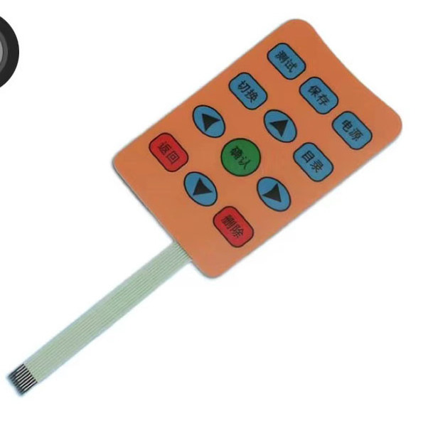 Customized Waterproof, Dustproof and Anti-static Membrane Switch Membrane Switch Keypad Metal Customized Size Accepted Ltd. HMTC