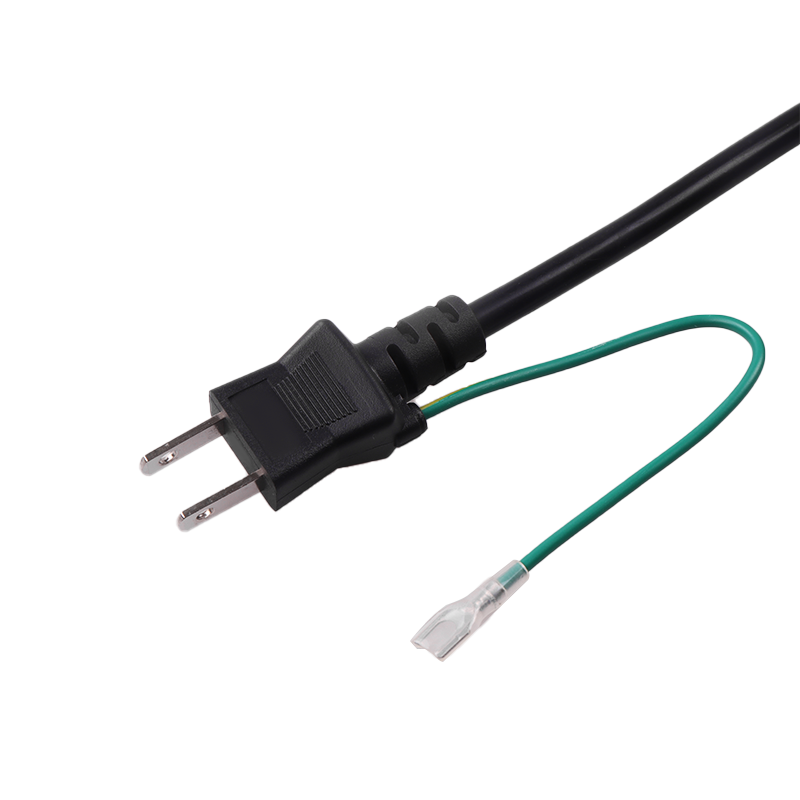 Customization 1.5 Meter Japan PSE JET Certification 2Pin Jet Power Cord With Ground Wire Power Cable