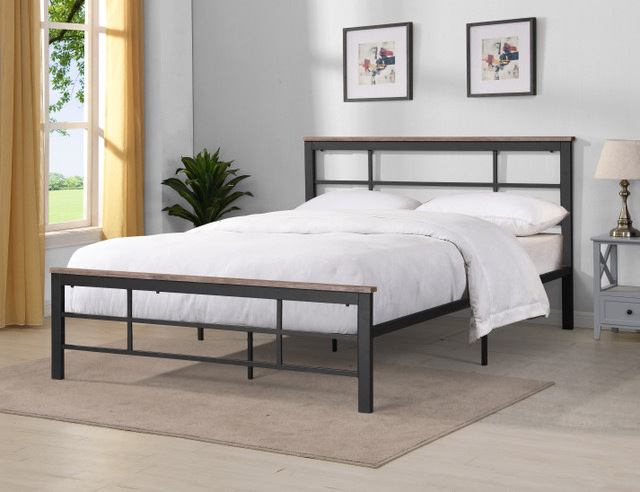 Metal Platform Bed King size Iron Beds For Sale Rod Queen Furniture Black Day White Frame Sleeping bed