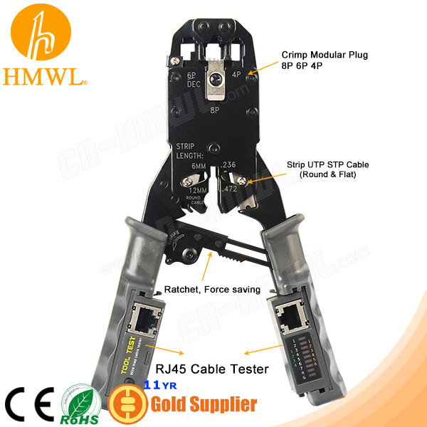 RJ45 Lan Test Crimping Tool