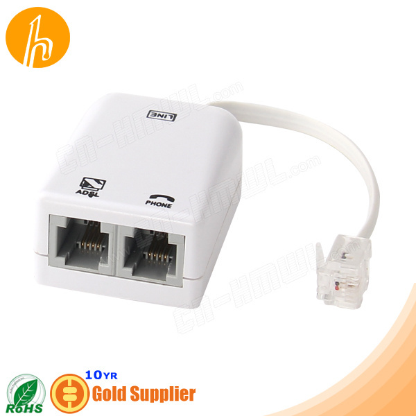 2 line Phone Splitter HM-SP009