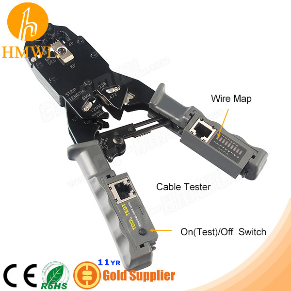 RJ45 Lan Test Crimping Tool