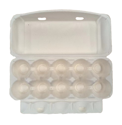 Customized high quality 6/7/10/12/15/18/20dozen egg duck paper pulp colored egg cartons for  packaging