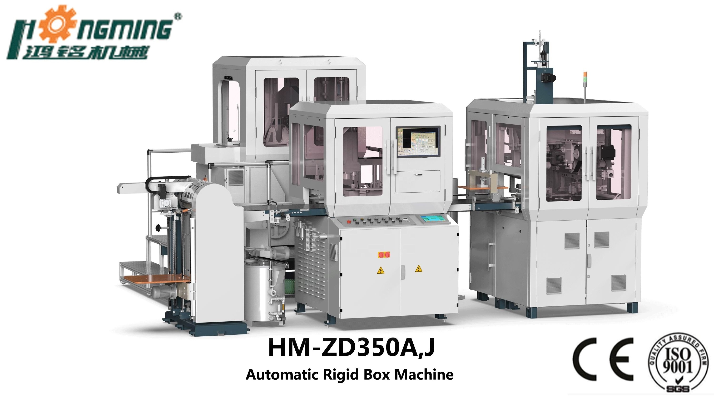 HM-ZD350A Automatic Jewelry  Box Making Machine