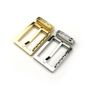 Stainless steel pin buckle 35mm for men's belt