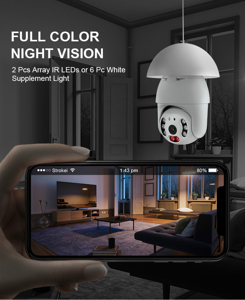 Waterproof Pan Tilt Digital Zoom Ptz Lamp Camera Security Tuya Smart Life 3MP Bulb Connector Ip Camera Wifi PTZ Wireless Camera