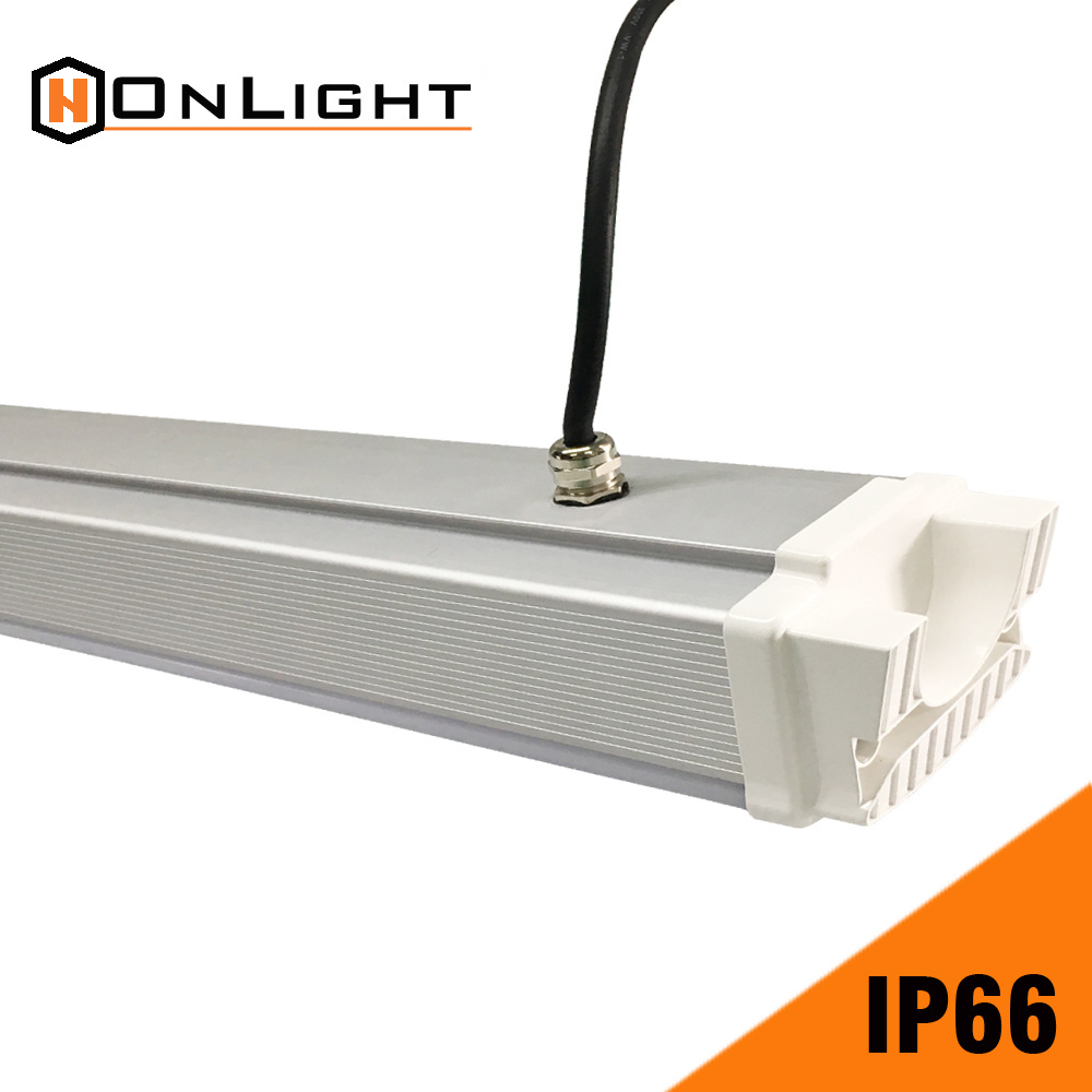 Factory 30W Ik09 2Ft Batten Fixture Led Ip65 140Lmw Triproof Explosion Proof Emergency Light Fixtures