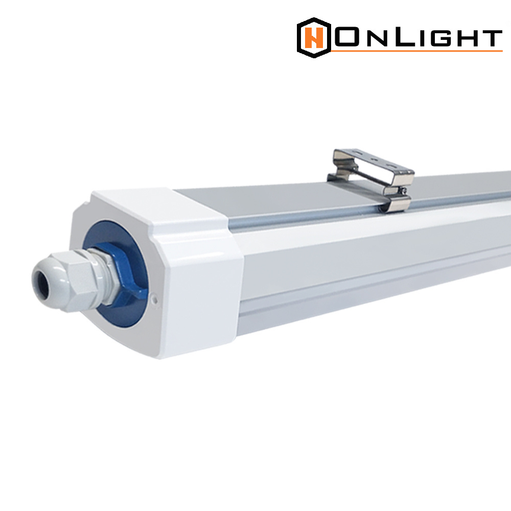 Waterproof fixture 8 feet led batten ac bullet proof fixture