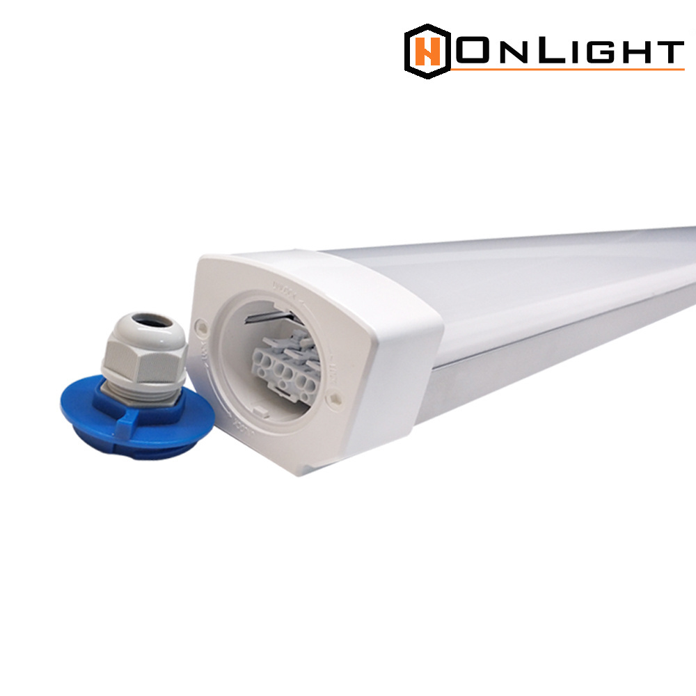 Waterproof fixture 8 feet led batten ac bullet proof fixture