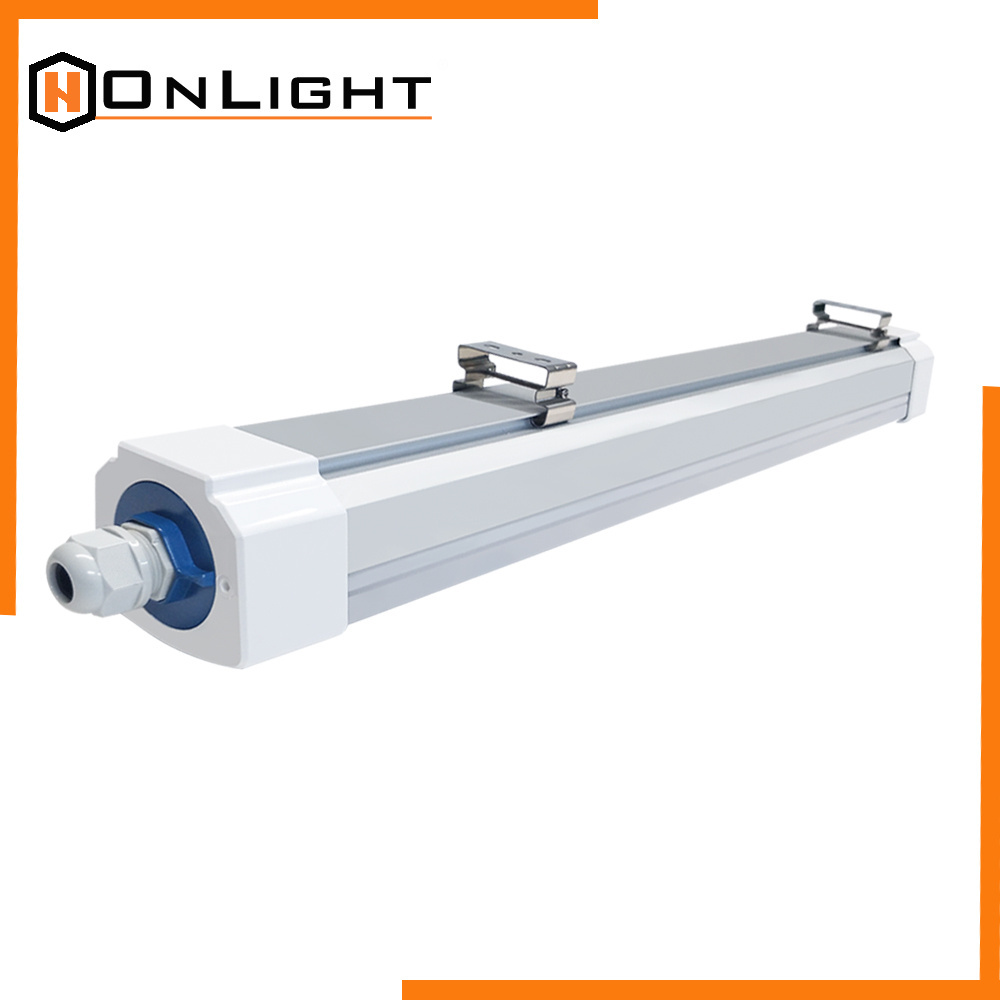 Ip65 Ik08 40W 60W Reglette Led 150 Cm Etanche Shop Wall Led 4Ft Lighting Single Fluorescent Light Fixture Replacement