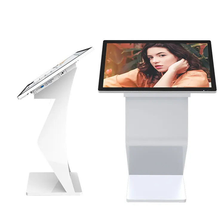 HONGNUO 50inch horizontal information kiosk hotel check in all in one touch enquiry  kiosk