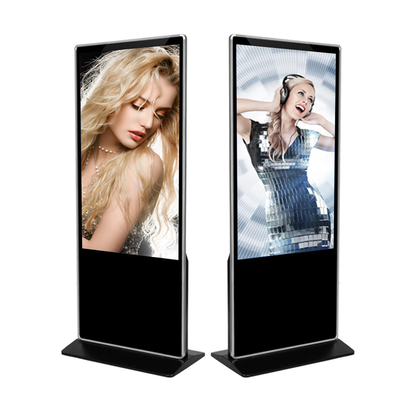 Custom Floor Standing Android Video LCD Indoor Advertising Player Kiosk Touch Screen Totem Digital Signage Display