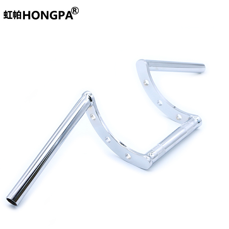 Retro Wholesale Motorcycle 1'' Handle Bar Z Bar Drag Bars 25mm Handlebar for chopper Harley