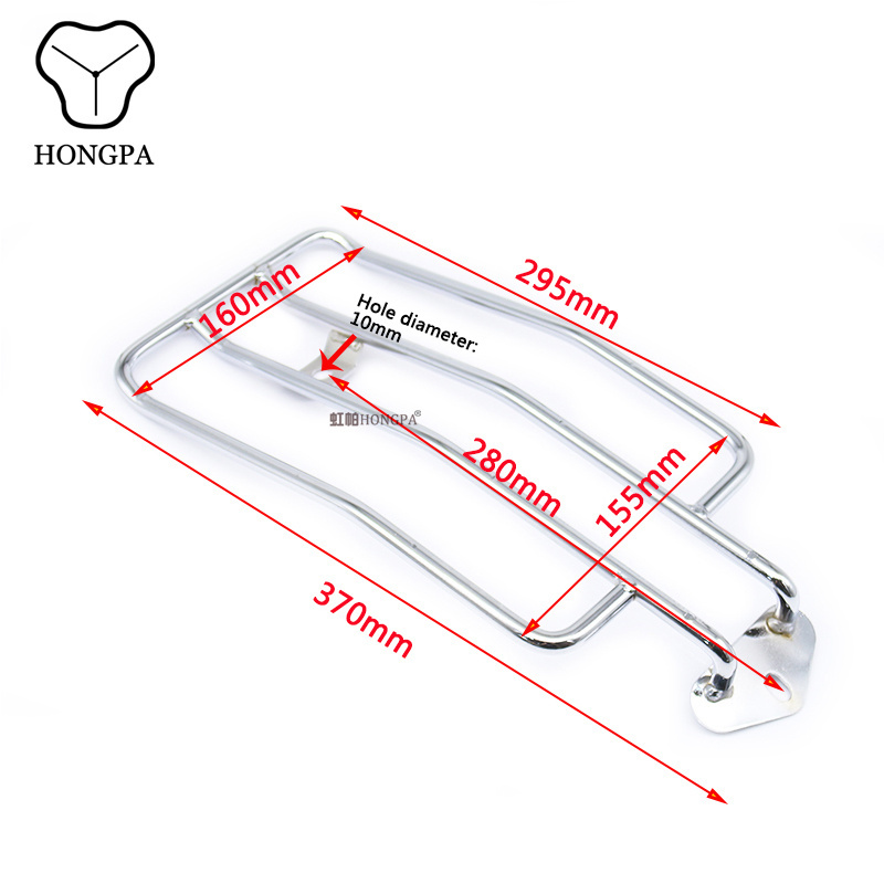 Motorcycle Luggage Carrier Top Cross Roof Rack for Harley Davidson Electra Glide Standard-FLHTC Motorcycle Accessoires