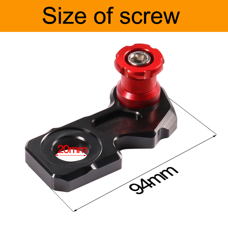 Rear CNC Motorcycle Frame Swingarm Spools Sliders Chain Adjustment Block Screw For CB650R Accessories