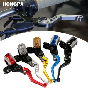 Motorcycle Cnc Retrofit Parts 22Mm Hydraulic Adjustable Clutch Brake Levers Motorcycle Handle Upper Pump