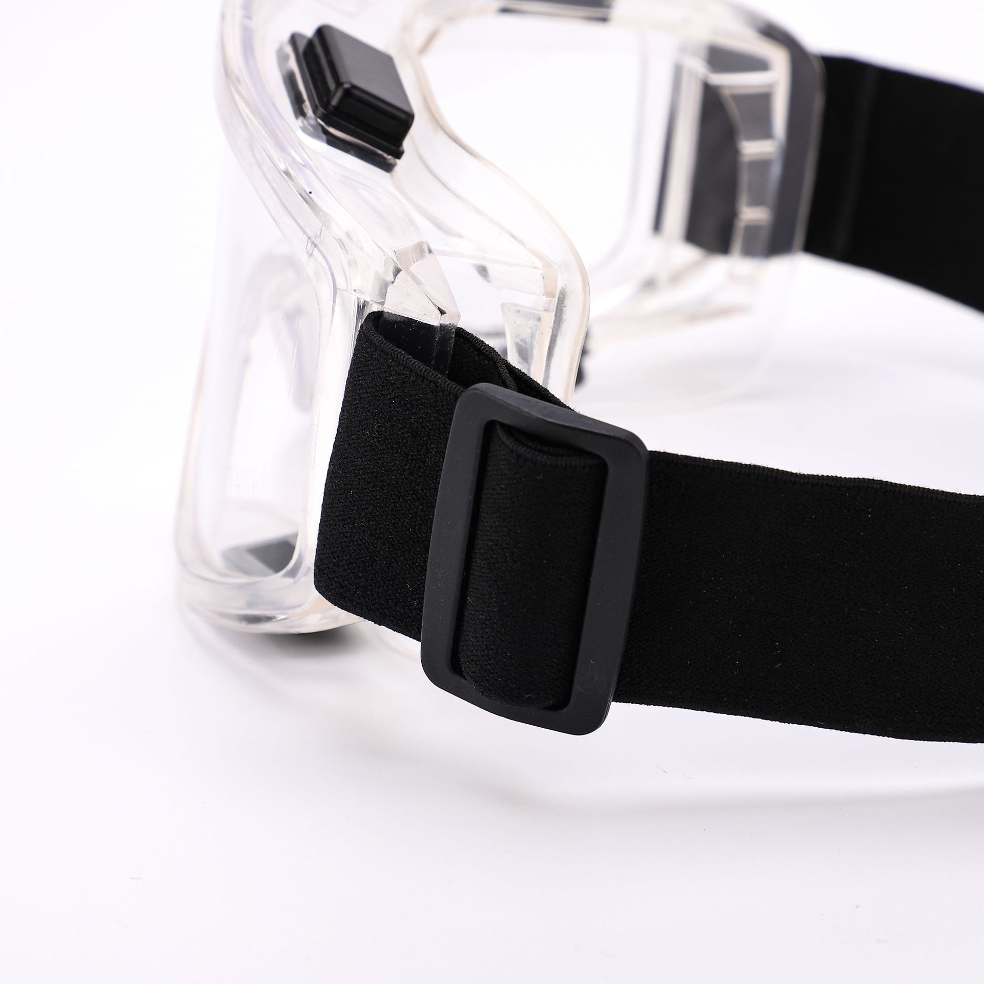 Multi-purpose Transparent Enclosed Anti-Splash Anti-Fog Goggles with Nylon Adjustable Elastic Band