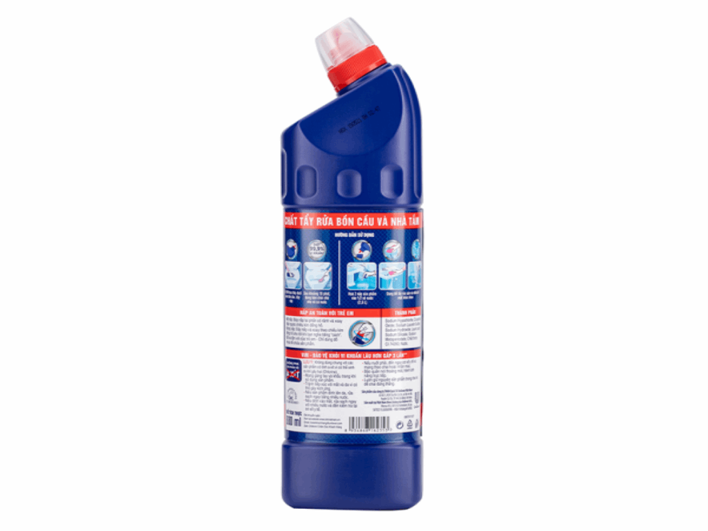 High quality liquid bathroom toilet bowl cleaner Vi-m disinfectants bottle 880ml Sodium Hypochlorite bactericidal formula bleach