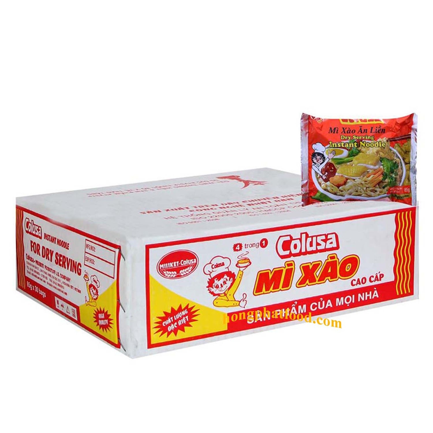 Miilikett Dry Serving Instant Noodles bag 85g - Wholesale mixed Instant ramen Noodle from Vietnam Support OEM NOODLE GOOD PRICE