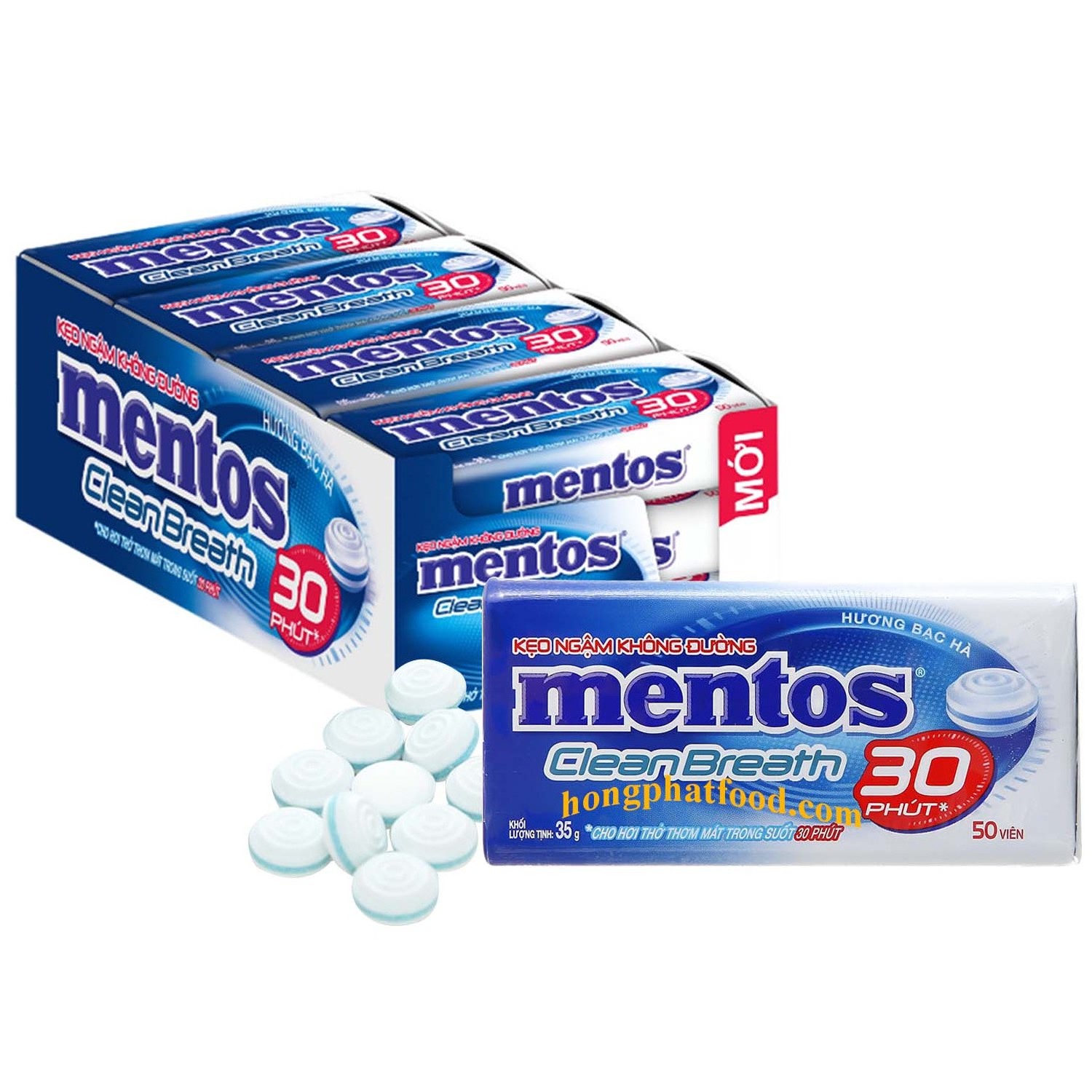 Wholesales Mentoss mint Lozenges candy 12Boxes x 35g Pure Fresh Tablet Peppermint free sugar for cleanbreath for 30 minutes